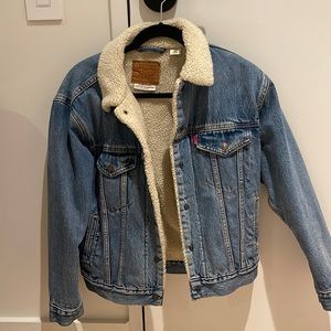 Levi’s shearling trucker jacket